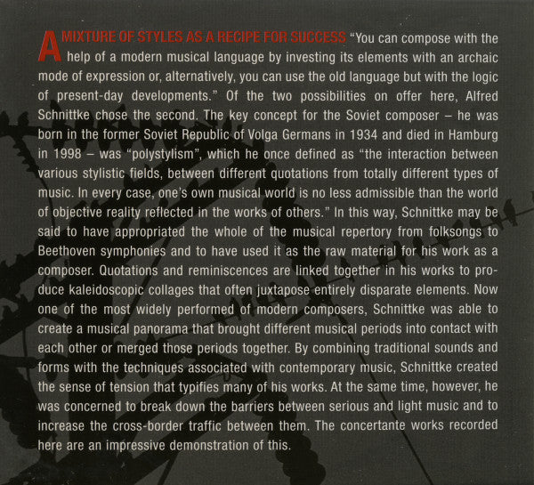 Alfred Schnittke, Kremer* | Schiff* | von Dohnányi* : Concerti Grossi Nos. 1 & 5 (CD, Album, Comp)