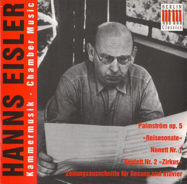 Hanns Eisler : Kammermusik = Chamber Music (CD, Comp, RM)