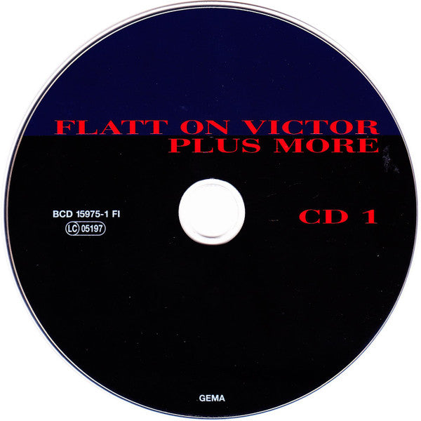 Lester Flatt : Flatt On Victor Plus More (6xCD, Comp, RP)