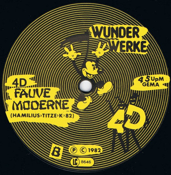 4D (2) : Fauve Moderne / Sex Appeal (10", Ltd, Num)