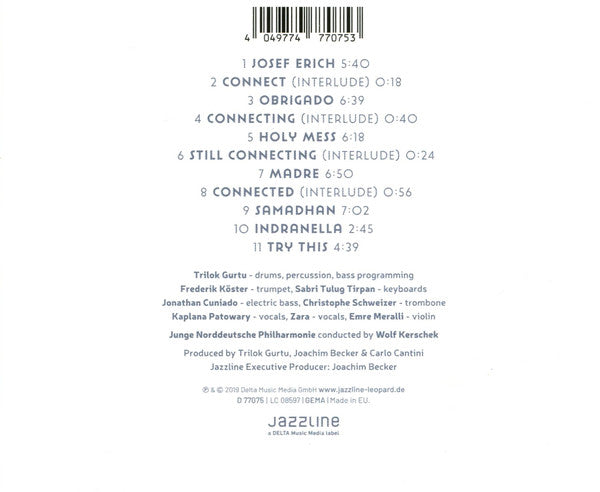 Trilok Gurtu : God Is A Drummer (CD, Album, Dig)