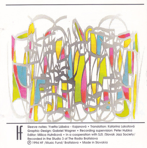 Ondreička*, Hajnal*, Húščava* : Slovak Jazz Mainstream (CD, Album)