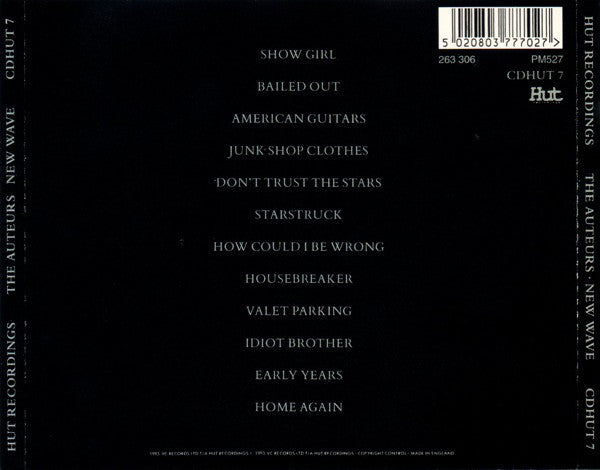 The Auteurs : New Wave (CD, Album)