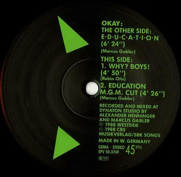O.K. : Education (12", Maxi)