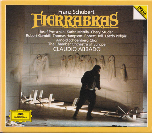 Franz Schubert - Josef Protschka · Karita Mattila · Cheryl Studer ∙ Robert Gambill ∙ Thomas Hampson ∙ Robert Holl ∙ László Polgár · Arnold Schoenberg Chor · The Chamber Orchestra Of Europe · Claudio Abbado : Fierrabras (2xCD + Box, Sli)