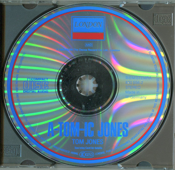 Tom Jones : A-tom-ic Jones (CD, Album, RE, RM)