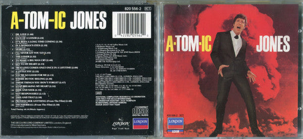 Tom Jones : A-tom-ic Jones (CD, Album, RE, RM)