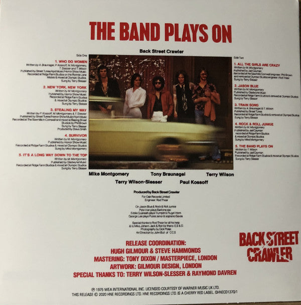 Back Street Crawler : Atlantic Years 1975 - 1976 (CD, Album, RE, RM + CD, Album, RE, RM + 2xCD, Albu)