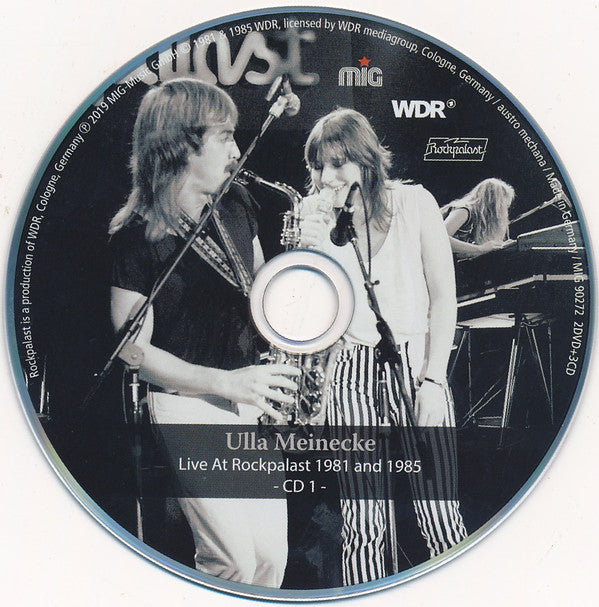 Ulla Meinecke : Live At Rockpalast 1981 & 1985 (3xCD + 2xDVD-V + Box)