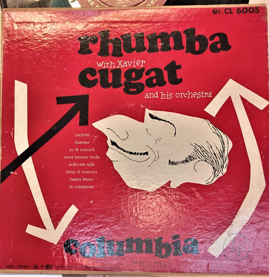 Xavier Cugat And His Orchestra : Rhumba With Cugat (10", Album, Mono)