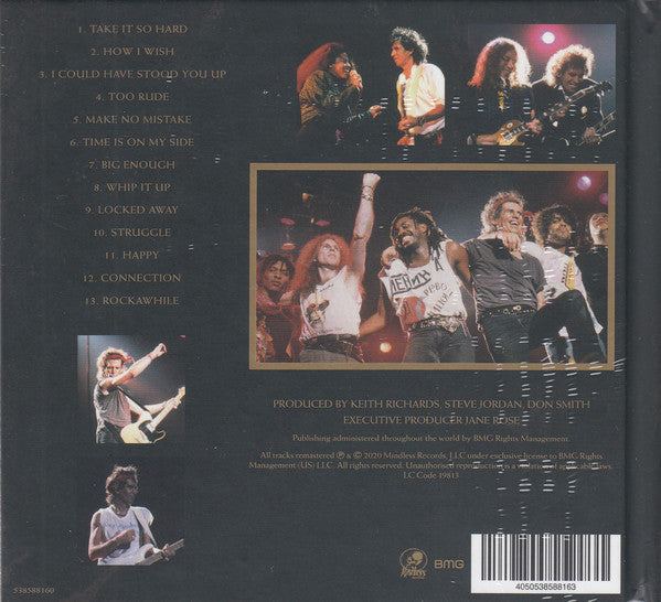 Keith Richards And The X-Pensive Winos : Live At The Hollywood Palladium December 15, 1988 (CD, Album, RE, RM, Dig)