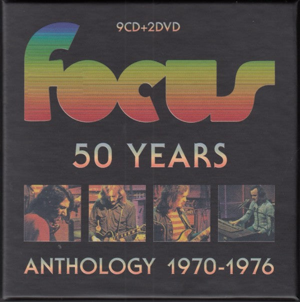 Focus (2) : 50 Years: Anthology 1970-1976 (Box, Comp, RM + CD, Album, RE + CD, Album, RE + CD)