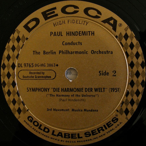 The Berlin Philharmonic Orchestra* : Die Harmonie Der Welt (LP)