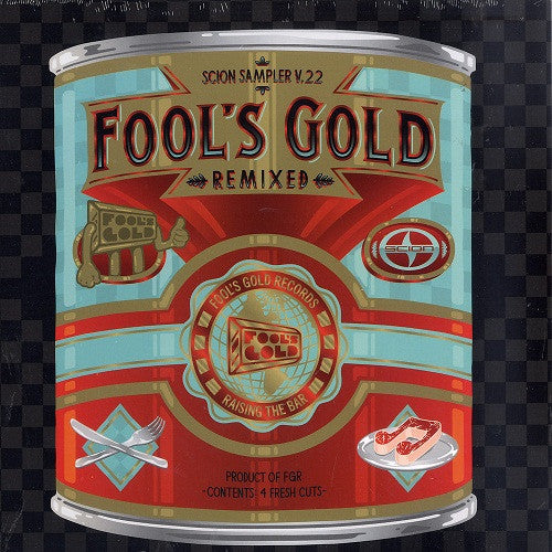 Various : Scion Sampler V. 22: Fool's Gold Remixed (12")