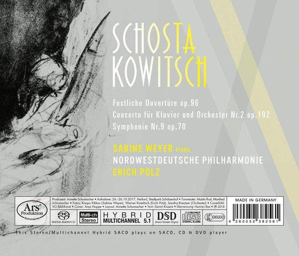 Schostakowitsch*, Sabine Weyer, Nordwestdeutsche Philharmonie, Erich Polz : A Light In The Dark (SACD, Hybrid, Multichannel, Album)
