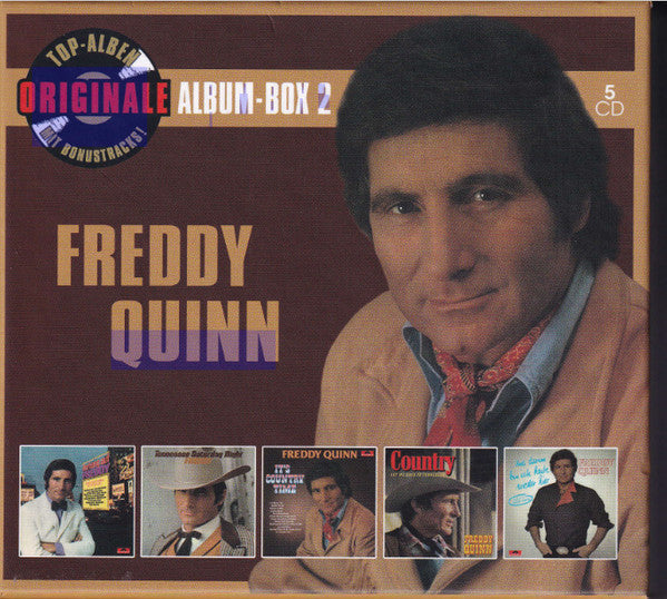 Freddy Quinn : Album-Box 2 (CD, Album, RM + CD, Album, RM + CD, Album, RM + CD)