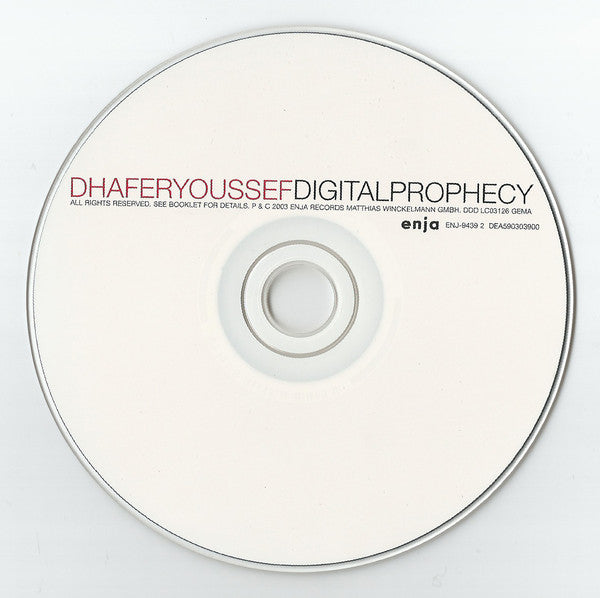 Dhafer Youssef With Eivind Aarset, Dieter Ilg, Rune Arnesen, Ronu Majumdar, Bugge Wesseltoft, Jan Bang, N.P.M.* : Digital Prophecy (CD, Album)