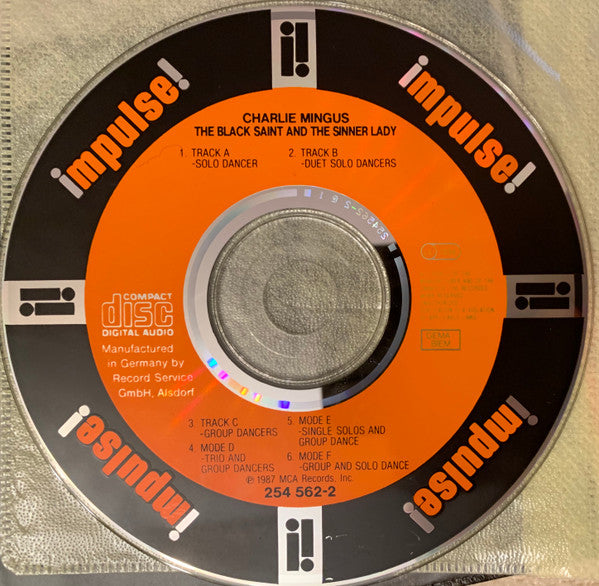 Charles Mingus : The Black Saint And The Sinner Lady (CD, Album, RE, RM)