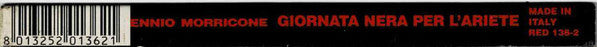 Ennio Morricone : Giornata Nera Per L'Ariete (Original Motion Picture Soundtrack) (CD, Album)