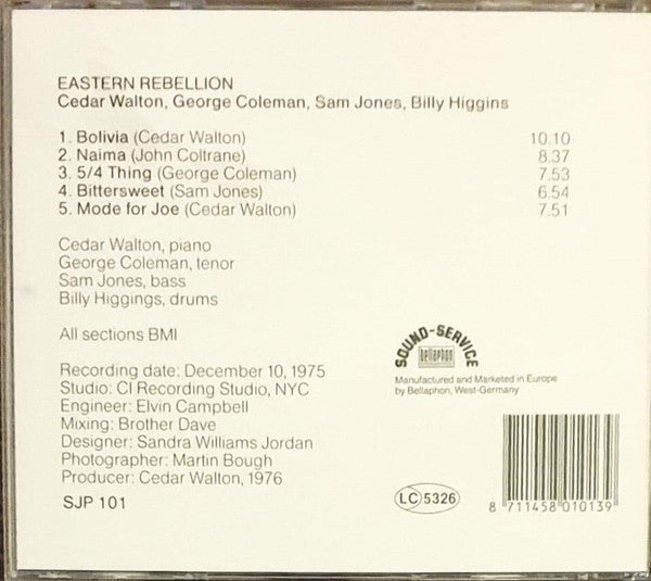 Eastern Rebellion : Eastern Rebellion (CD, Album, RE)