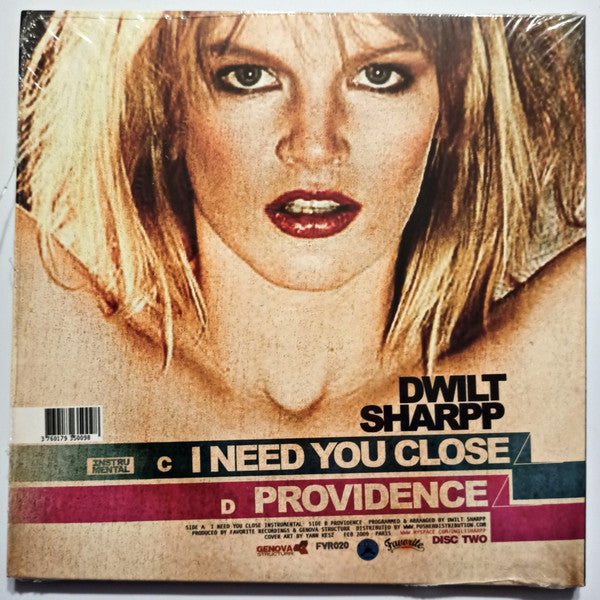 Dwilt Sharpp Feat. Lorett Fleur : I Need You Close (2x7", Gat)