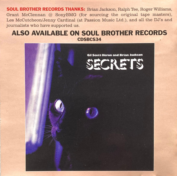 Gil Scott-Heron & Brian Jackson : Bridges (CD, Album, RE)