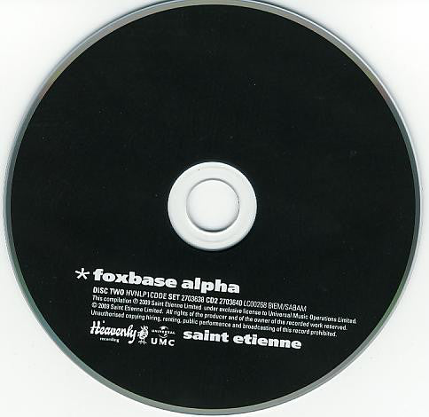 Saint Etienne : Foxbase Alpha (CD, Album, RE + CD, Comp + Dlx, RM)