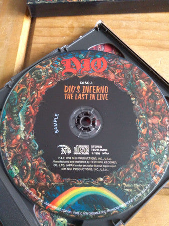 Dio (2) : Dio's Inferno: The Last In Live (2xCD, Album, Ltd, Promo, Sli)