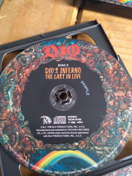 Dio (2) : Dio's Inferno: The Last In Live (2xCD, Album, Ltd, Promo, Sli)