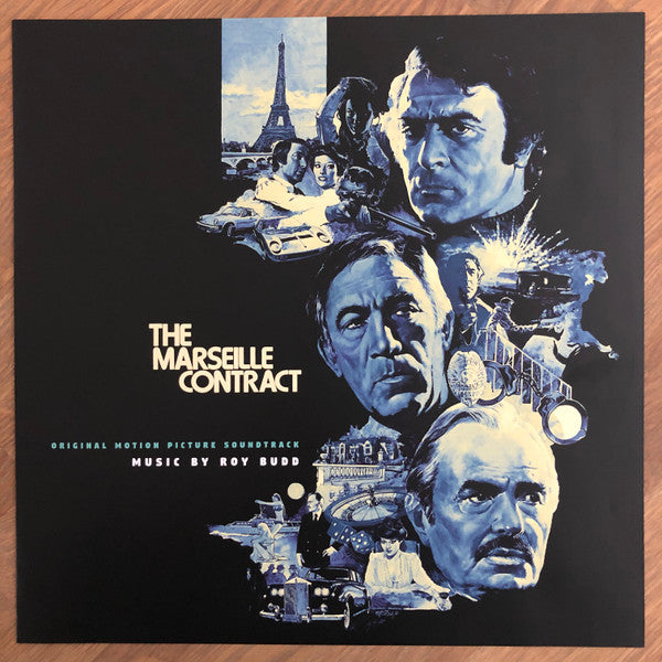 Roy Budd : The Marseille Contract (Original Motion Picture Soundtrack) (LP, Album, Mono, Ltd, RE, RM, Blu)