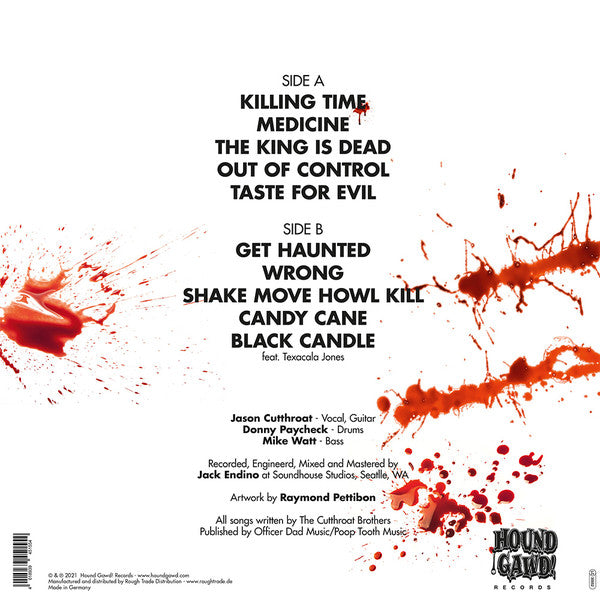 The Cutthroat Brothers And Mike Watt : The King Is Dead (LP, Album, RSD, Ltd)