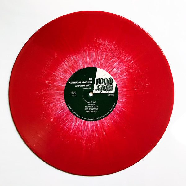 The Cutthroat Brothers And Mike Watt : The King Is Dead (LP, Album, RSD, Ltd)
