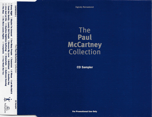 Paul McCartney : The Paul McCartney Collection (CD, Comp, Promo, RM, Smplr)