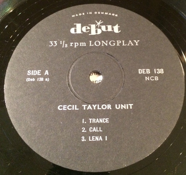 Cecil Taylor : Live At The Cafe Montmartre (LP, Album)