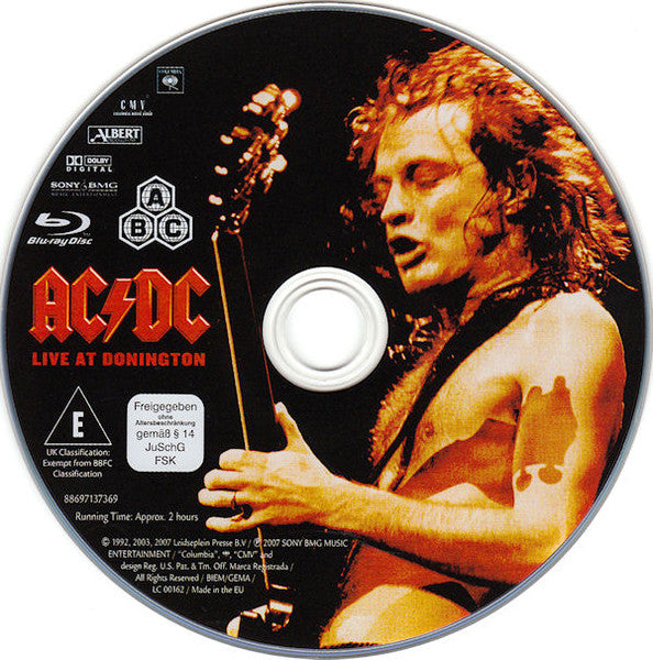 AC/DC : Live At Donington (Blu-ray, RM, Multichannel)