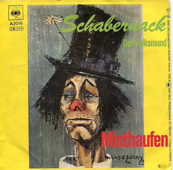 Misthaufen : Schabernack (7", Single, RP)