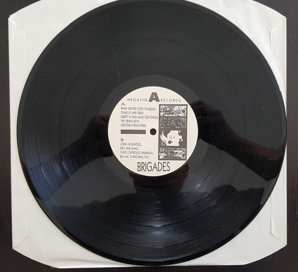 The Brigades : Yours Negatively (LP, Album + 7")