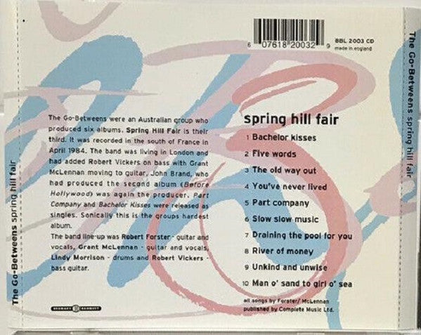 The Go-Betweens : Spring Hill Fair (CD, Album, RM)