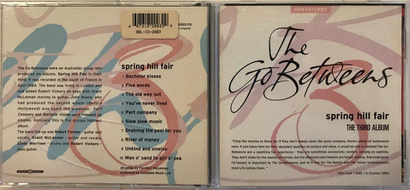 The Go-Betweens : Spring Hill Fair (CD, Album, RM)
