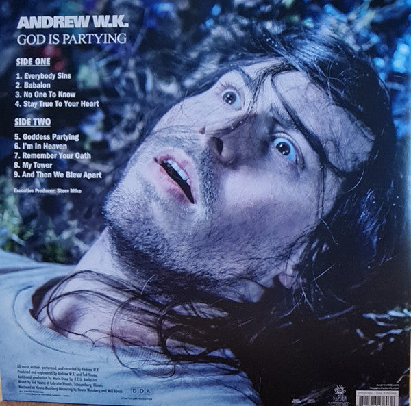 Andrew W.K. : God Is Partying (LP, Album, Dlx, Ltd, Cle)