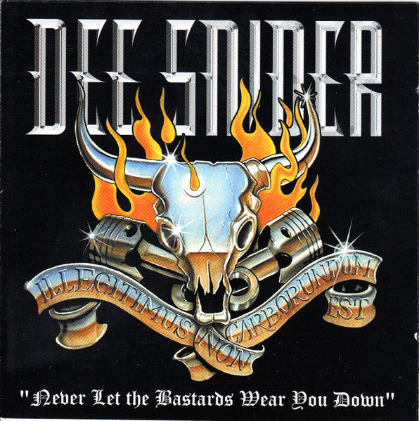 Dee Snider : Never Let The Bastards Wear You Down (CD, Album)