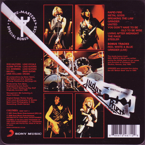 Judas Priest : British Steel (CD, Album, RE, RM, S/Edition, Tin)