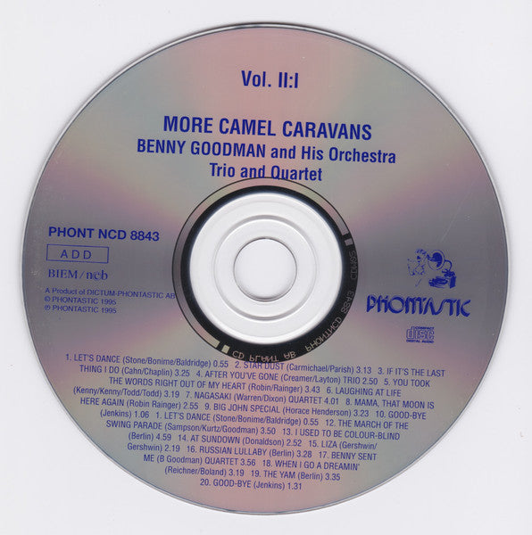 Benny Goodman : Benny Goodman's Golden Era: More Camel Caravans- The Third Camel/The Fourth Camel (CD, Comp)
