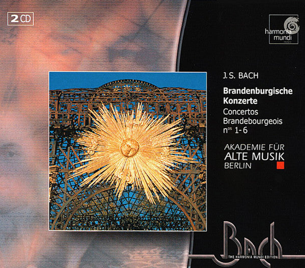 Johann Sebastian Bach - Akademie Für Alte Musik Berlin : Brandenburgische Konzerte (2xCD, Album, RE)