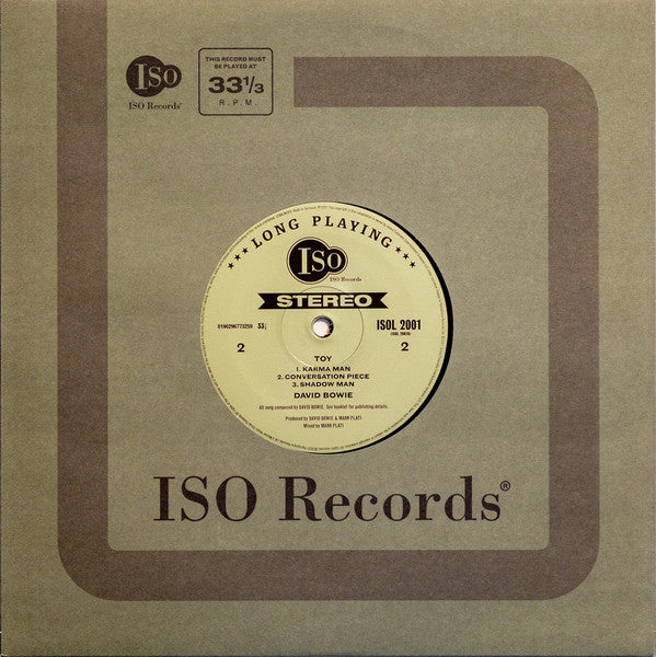 David Bowie : Toy (2x10", Album, RE + 2x10" + 2x10" + Box, S/Edition)