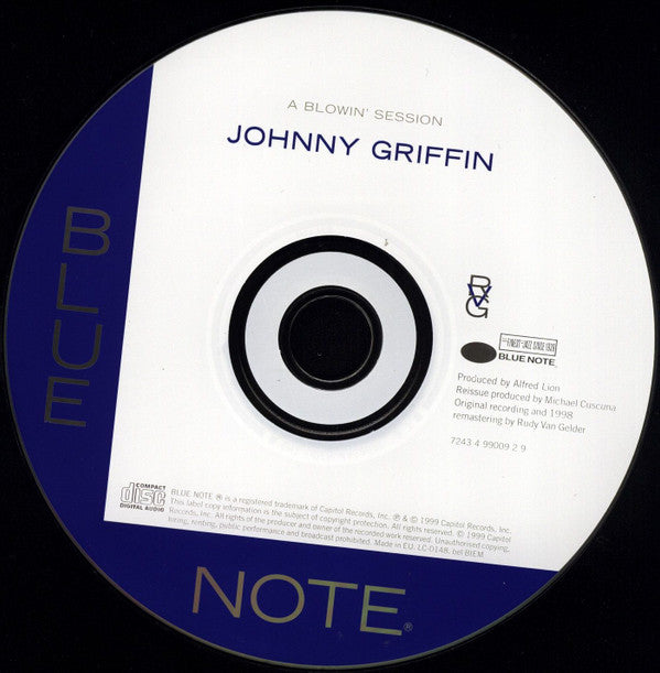 Johnny Griffin : A Blowin' Session (CD, Album, RE, RM)