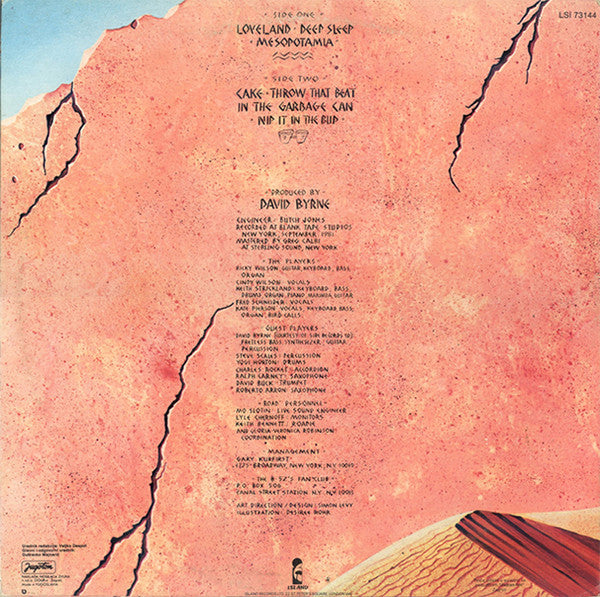 The B-52's : Mesopotamia (LP, Album)