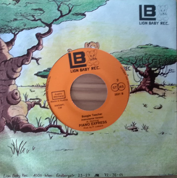 Piano-Express : Boogie Teacher (7", Single)