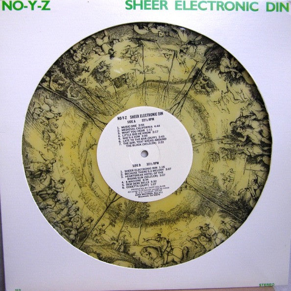 NO-Y-Z : Sheer Electronic Din (LP, Pic)