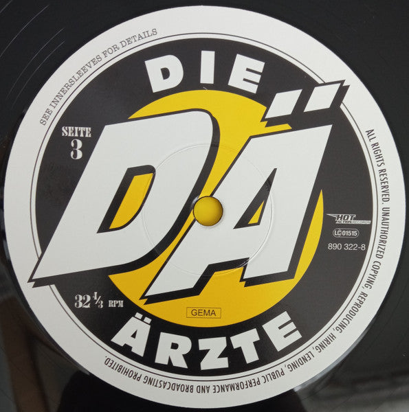 Die Ärzte : Die Bestie In Menschengestalt (LP + LP, S/Sided + Album, RE, 32 )
